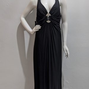 LM Collection black evening gown