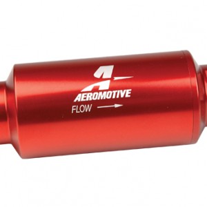 Aeromotive 100 Micron, ORB-10 Red Fuel Filter