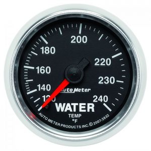 Autometer Gs Series Mechanical Water tepmerature Gauge 2 1/16"