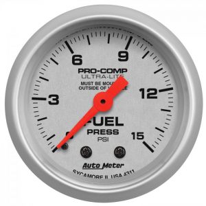 Auto Meter Fuel pressure
