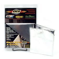 Design Engineering 010462 Reflect-A-Cool Heat Reflective Adhesive Backed Sheets, 24" x 24"