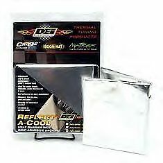Design Engineering 010460 Reflect-A-Cool Heat Reflective Adhesive Backed Sheets, 12" x 12"