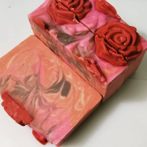 Burgundy Rose Soap Bar