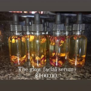 The glow facial serum