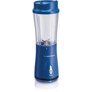 The Hamilton Beach Personal Blender with Travel Lid makes it easy to add healthy, nutritious fruit smoothies and protein shakes to your diet and busy lifestyle.