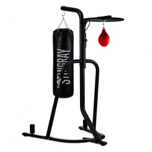 STINGRAY BOXING STAND W/HEAVY BAG & SPEED BAG