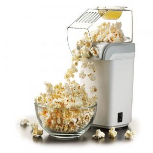 Brentwood BTWPC486W, Hot Air Popcorn Maker, White, 5 inches deep x 7.5 inches Wide x 10.5 inches Tall