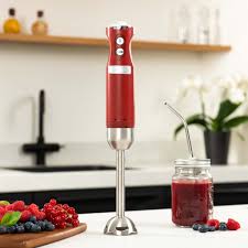 WESTINGHOUSE RETRO 5 SPEED HAND BLENDER RED Case Pack: 6