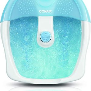 Conair Pedicure Foot Spa with Bubbles and Pinpoint Massage Attachment