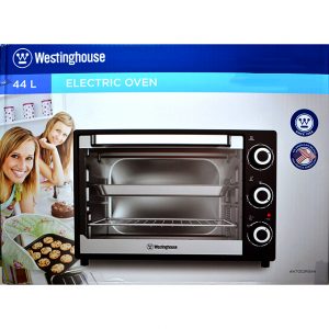 WESTINGHOUSE 44L ELECTRIC OVEN BLACK/STAINLESS STEEL