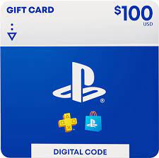 Playstation Network PSN Gift Card $100.00