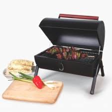 GIBSON DELWIN DOUBLE BARREL 14.75" BBQ PIT, BLACK